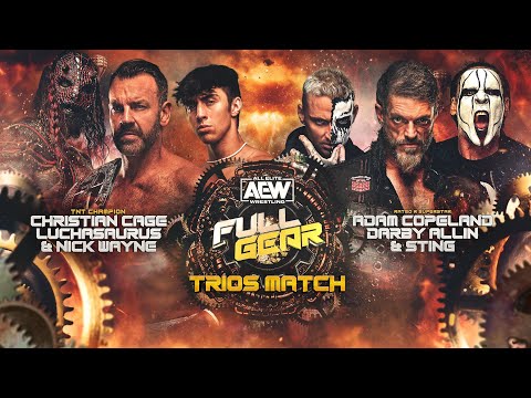 AEW Full Gear 2023 Official Full Match Card HD | Full Previews for AEW Full Gear | MJF vs Jay White