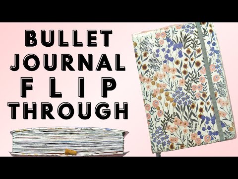 COMPLETE BULLET JOURNAL FLIP THROUGH | THE HAPPY PLANNER