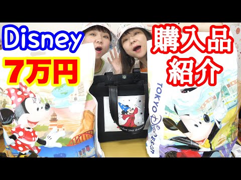 【Disneyland】ディズニーでお金ぶっ飛ばしてきました。爆買い購入品紹介動画！！【はらぺこツインズ】【双子】