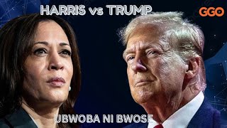 TRUMP YATAYE UMUTWE KUBERA HARRIS|BYAGEZE AHO ASABA GUHAGARIKA IBIGANIRO|IMPAMVU HARRIS ATINYITSE