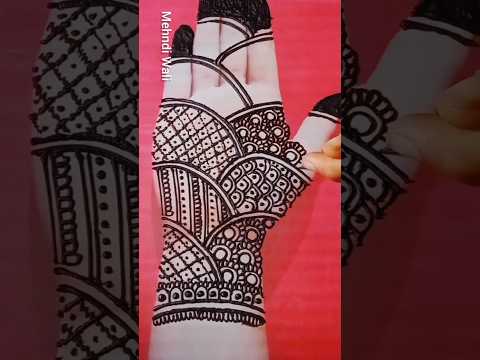 Full Hand Indian Mehndi Design  #mehndi #easymehndi #youtubeshorts #shorts #viral