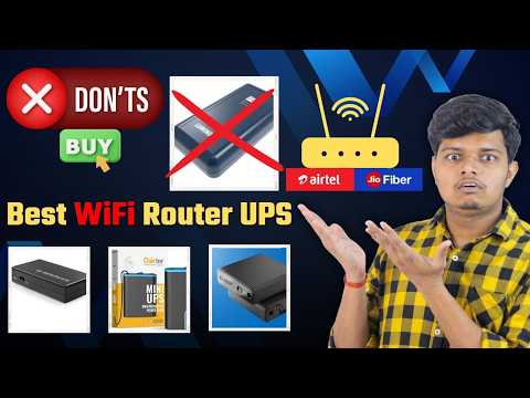 Best UPS for WIFI ROUTER | Mini UPS for WiFi Router | Best UPS for WIFI Router in India