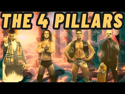 MJF, DARBY ALLIN, SAMMY GUEVARA, AND JACK PERRY: THE AEW 4 PILLARS