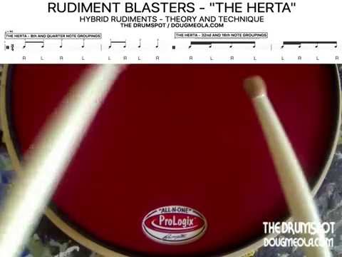 Intro to The Herta Hybrid Drum Rudiment