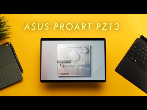 ASUS  ProArt PZ13 - The Surface Pro Competition! // Snapdragon X Plus