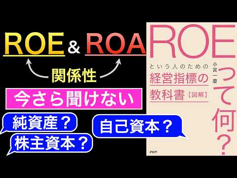 【投資家＆ビジネスマン】自己資本と株主資本と純資産の違い、ROEとROAとの関係性についてもわかりやすく解説【教養】