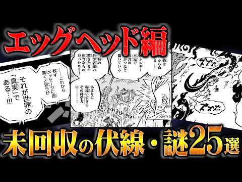 【回収まであと○年】エッグヘッド編が完結しても残されている未回収の重要伏線・謎