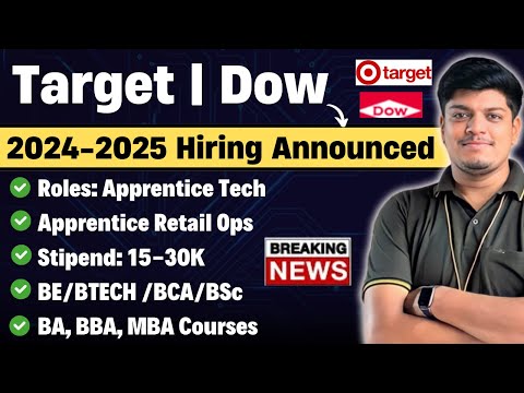 🔥Finally Target 2024-2025 Hiring Announced | Off Campus Drive 2024, 2025 BATCH | Many Courses