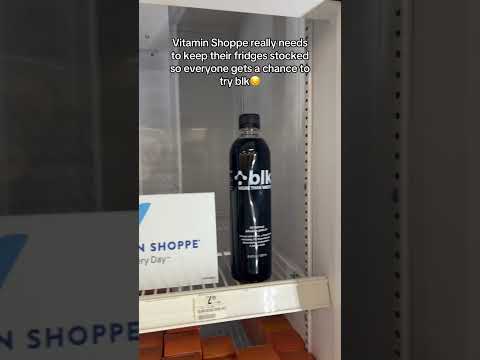 RUN, DON’T WALK TO @The Vitamin Shoppe to find blk near you! #blkwater #vitaminshoppe