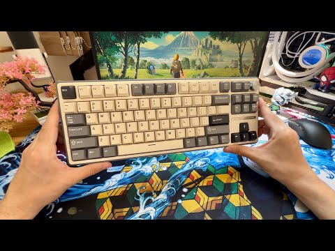 Testando o Teclado Royal Kludge RK R87 Pro - Poderia ser mais Barato