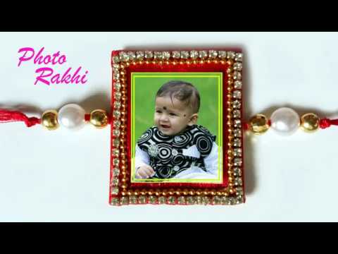 how to make rakhi with photo | raksha bandhan | home made rakhi