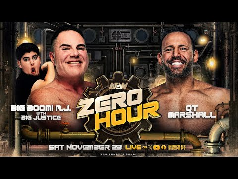 Big Boom AJ (Costco Guy!) vs. QT Marshall – The Weirdest Match at AEW Full Gear Buy-In