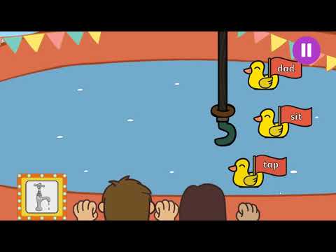 Level 2 Phonics Hook a Duck Reading Game