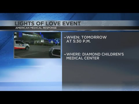 Tucson news - AMR and Banner Children’s host annual "Lights of Love" event for hospitalized kids