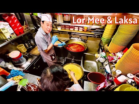 Title: Untold Story of a 41-year-old Legacy: Ang Mo Kio Lor Mee & Laksa | SINGAPORE HAWKER FOOD