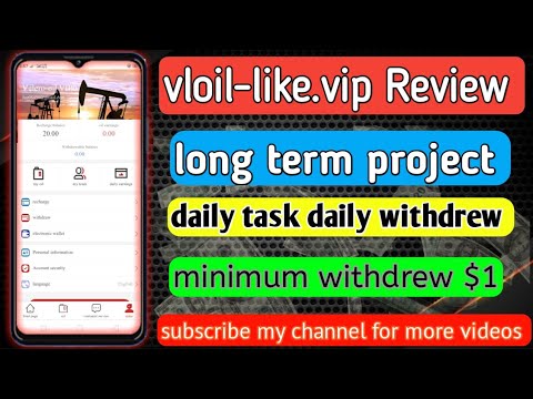 Earn money online | New best usdt site| vloil-like vip