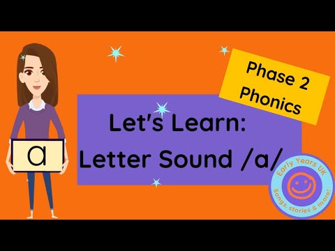 Letter Sound a - Phonics lesson Phase 2 Set 1