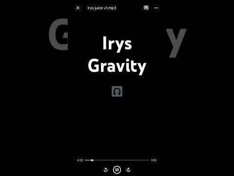 Irys - Gravity( Original Song) #hololive #ホロライブ #hololiveenglish