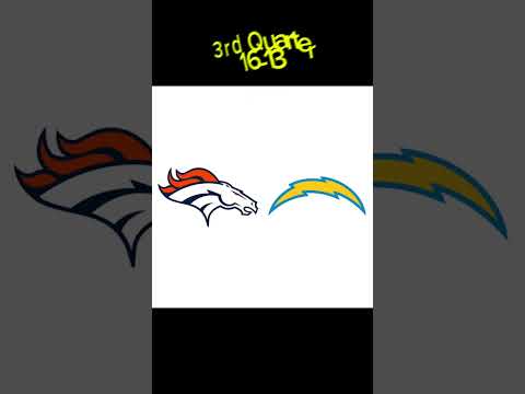 NFL Thursday Night Football Week 16 #trending #nfl #thursdaynightfootball #broncos #chargers