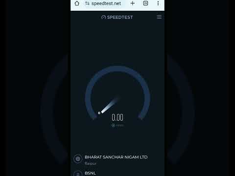 bsnl 4G speed test in Raipur | #bsnl #bsnl4gspeedtest #shortsvideos