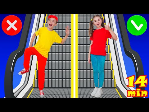 Take the Escalator Song + More Educational Kids Songs And Nursery Rhymes