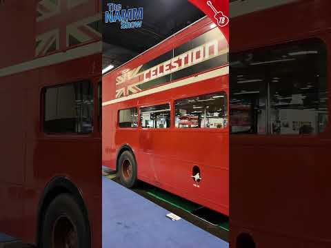 Celestion Drove A BUS Into NAMM 2024! #guitar #namm2024 #nammshow