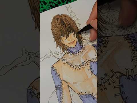 Death Note Ryuk first model #youtubehighfive #anime #shorts