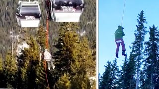 Dad and 19-Year-Old Son Get Stuck on Ski Lift for 5 Hours