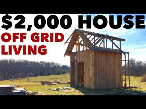 $2,000 HOUSE // WOOD SIDING & FRAMING - Ep. 6