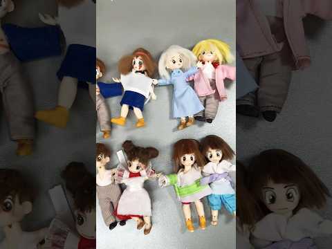 Studio ghibli inspired dolls #ghibli #studioghibli #doll #customdoll l