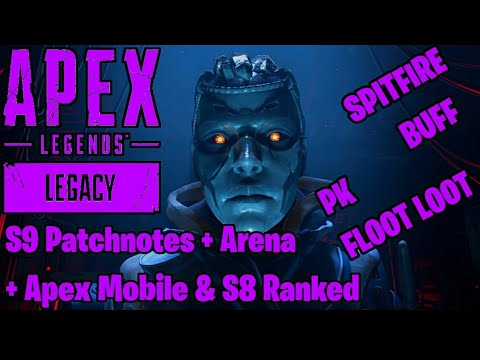 Apex Legends News | S9 Patchnotes + Arena + Apex mobile & S8 Ranked #23