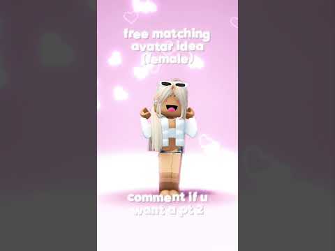 girl matching avatars #roblox #shortsviral #viralvideo #shorts #mm2 #matchingrobloxoutfits