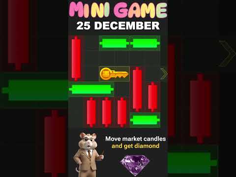 Hamster Kombat New Season Mini Game Solution 25 December 2024