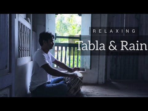 Tabla & Rain | Abhijit Bartakke | Relaxing tabla beats for healing and meditation|