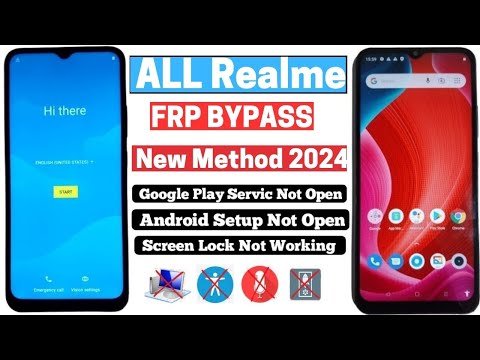 ALL Realme  Frp Bypass 2024 New Security All Realme  Google Account Bypass Without Pc 2024