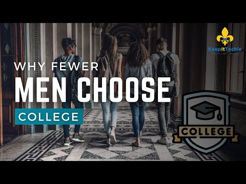 Why Fewer Young Men, Especially Black and Latino, Are Choosing College - A Tech Perspective