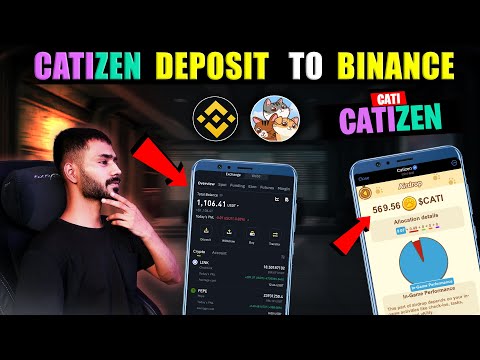 How To Catizen Deposit To Binance || Catizen Airdrop Withdrawal || No Gas Fee