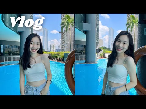 Vlog 🇲🇾 化妆前后😱| 第一次化妆| 中国正宗煎饺子🥟| 小红书爆红游戏📕