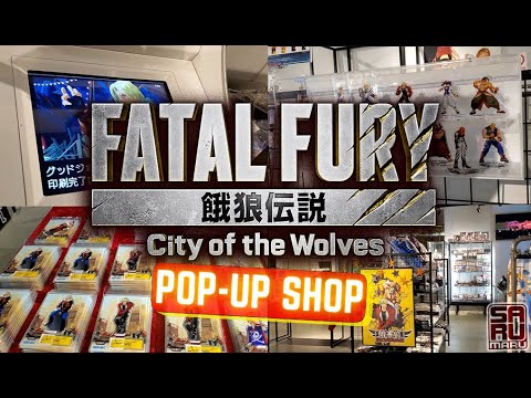 FATAL FURY SNK Pop-up Shop in Osaka Japan! #neogeo #japan #videogames