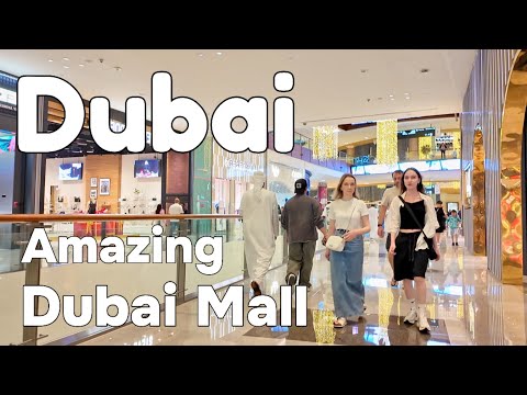 Dubai 🇦🇪 Amazing Dubai Mall, City Center [4K] Walking Tour