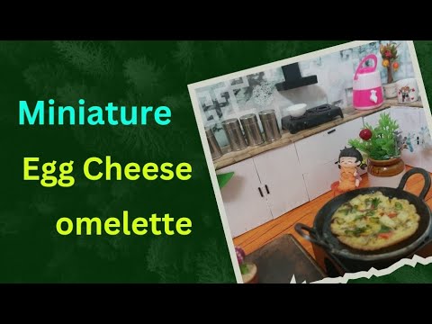 Miniature Egg Cheese Omelette 😍 || Yummy Taste 🔥