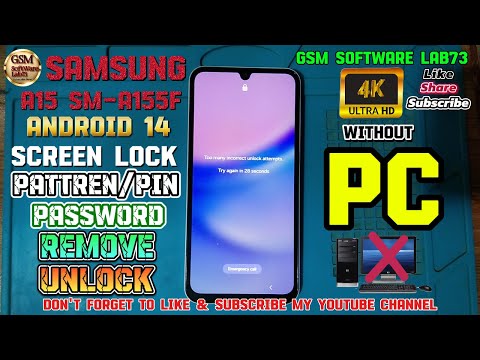 Samsung A15 Hard Reset | Samsung A15  Pattern/Pin/Password Unlock 🔓 No PC| Samsung A15 Factory Reset