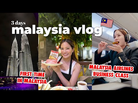 First time in Malaysia 🇲🇾 3 Days in Malaysia & Australia | Flying Malaysia Airlines Business Class