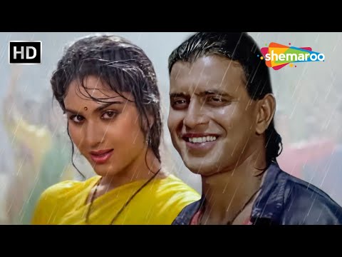 Saawan Barasta Hai (HD) | Anuradha Paudwal | Shandaar(1990) | Mithun Chakraborty, Meenakshi Seshadri