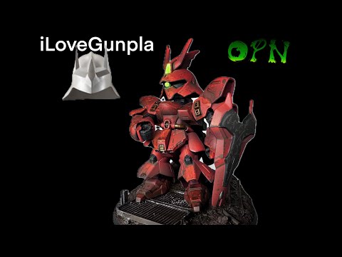 Painted SDEX Sazabi showcase and tutorial announcement!!!