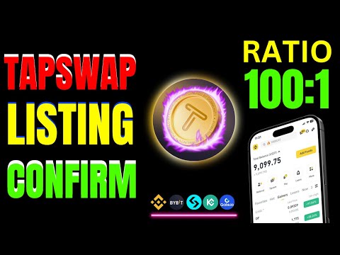 Tapswap Big Announced | $TAPS Token Distribution On DeFi Network | TAPSWAP Listing & Exchange |