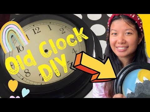 Do Not Throw Away Your Old Wall Clock | Reusing Old Clock For Nursery Decor