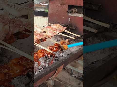 street food chickens rotates #short #shorts #streetfood