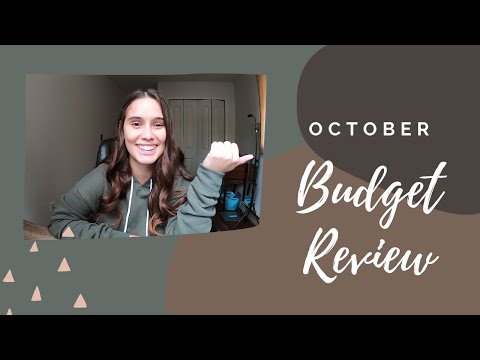 Budget Review | October| Real Numbers | Personal Finance