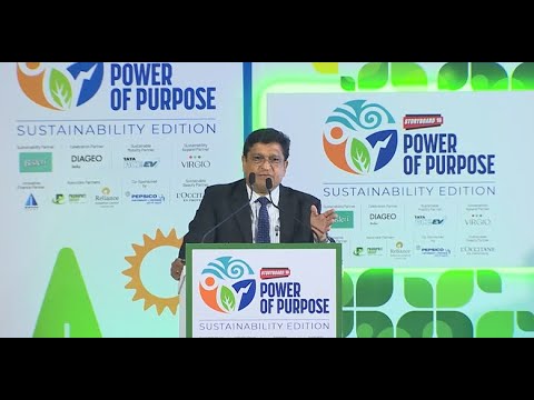 Angelo George at Storyboard18 Power of Purpose: Sustainability Edition